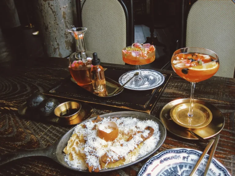 The Mustang Blu Bangkok cafe restaurant food presentation